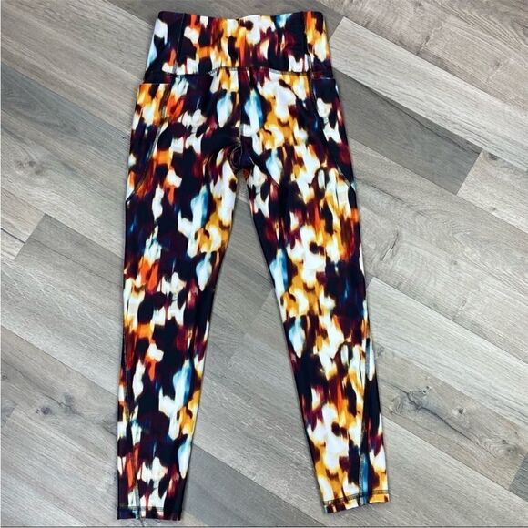 Xersion Celeste Quick Dri High Rise 7/8 Ankle Pocket Leggings Multi Color XS - Picture 5 of 10